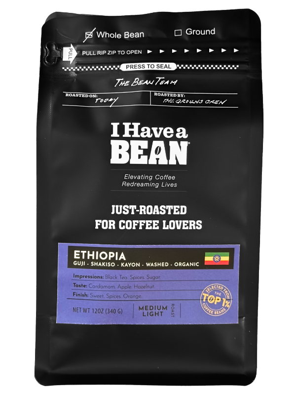 Ethiopia Guji Shakiso Kayon Mountain Washed Organic